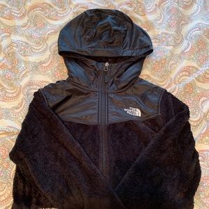 NORTH FACE BLACK CLASSIC FLEECE JACKET